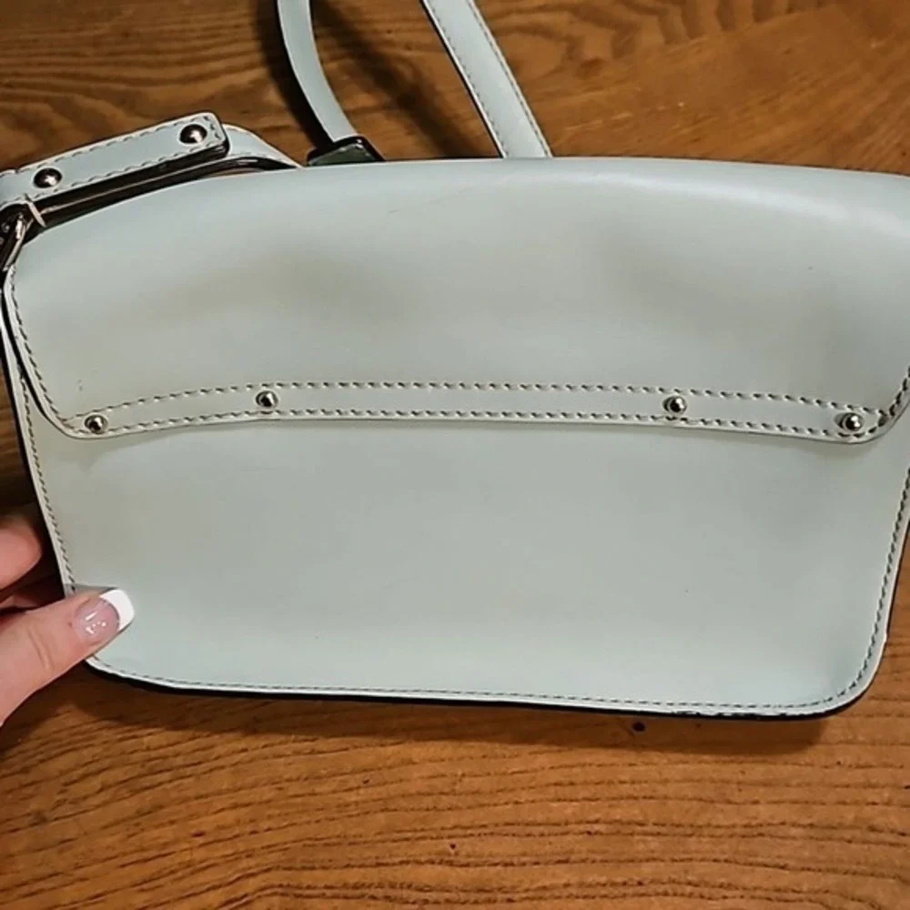Kate Spade NY New York Scout Essex Crossbody Bag in Cy Blue Long Strap Leather